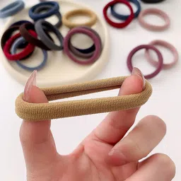 fabowlous Hair Rubber Bands for Women with Storage Box (Pack of 20 Pcs) Makeup Headband image 2