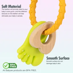 baybee Baby Rattles Teether Toys for Babies to sooth Their Gums for New-Born Infant Teether image 2