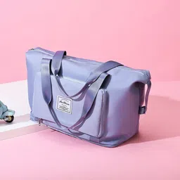 bbd kitchen shop 60 L Hand Duffel Bag - Duffle Bag Foldable Travel Bag Casual Storage Lightweight Waterproof - Blue - Large Capacity-picture-25