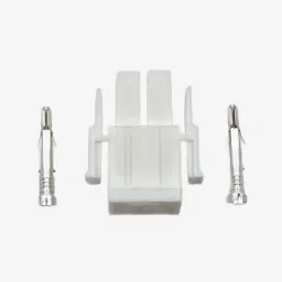 Molex 2.13mm Diameter MLX Power Crimp Housing Plug (2 Circuit) with MLX Male Crimp Terminal Set image 2