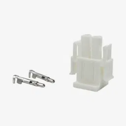 Molex 2.13mm Diameter MLX Power Crimp Housing Plug (2 Circuit) with MLX Male Crimp Terminal Set image 5