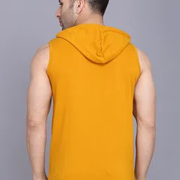 SLOWLORIS Pack Of 2 Printed Cotton Innerwear Vests SL28 COMBO (ADV MUSTARD) (JUST MAROON) image 3