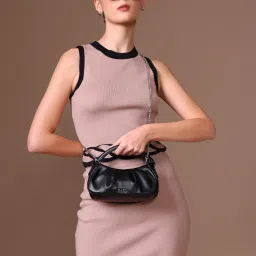 kazo fashion Kazo Black Alfie Sling Bag (XS)-picture-28