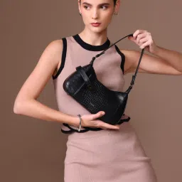 kazo fashion Kazo Black Kelya Shoulder Bag (S)-picture-14