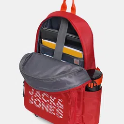 Jack & Jones Men Typography Printed Backpack image 2