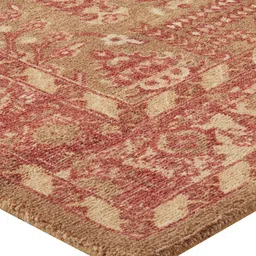 MYTRIDENT Floral Printed Wool with Cotton Backing-3000 GSM Carpet image 4