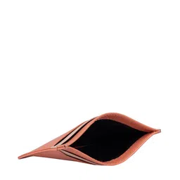 Da Milano Unisex Textured Leather Card Holder image 4