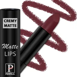 PERPAA Set Of 2 Creamy Matte Long-Stay Lipstick - Ruby Magenta 84 & Cherry Maroon 95 image 4