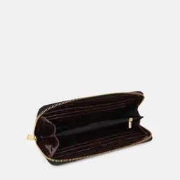 Bagsy Malone Brown Textured Purse Clutch image 3