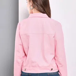 Funday Fashion Organic Cotton Crop Denim Jacket image 3
