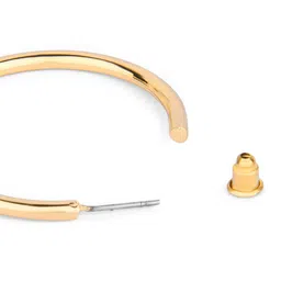 Accessorize Medium Tube Hoop Earrings image 3