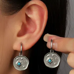 SALTY Contemporary Rococo Romance Drop Earrings image 2