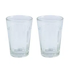 MARKET99 Transparent Solid Metal 7-Pieces Tea Stand & Glass Set image 5