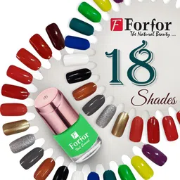 FORFOR Set Of 2 Perfect Stay Long Lasting Glossy Nail Polish 6ml Each - 117 + 118 image 4