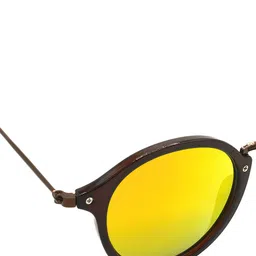 HRINKAR Unisex Round Sunglasses With UV Protected Lens image 3