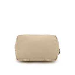 tommy hilfiger accessories Tommy Hilfiger Solid Beige Polyester Tote Bag image 4