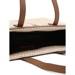 tommy hilfiger accessories Tommy Hilfiger Women Printed Beige Tote Bag image 4