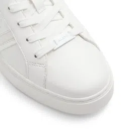 Aldo Women White Round Toe Sneakers image 4