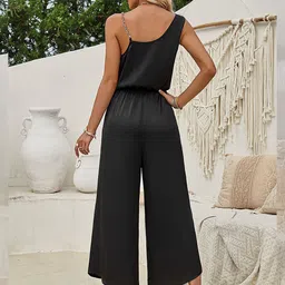 LULU & SKY Shoulder Straps Basic Jumpsuit image 5