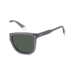 Polaroid Unisex Green Square Full Rim Uv Protection Sunglass-206780Kb753Uc (53) image 4
