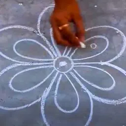 SSKR White Colored Chalk Pieces Tukda/Crumbs for Rangoli Floor Designs - 900 Grams image 2