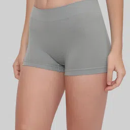 PLUMBURY Pack of 2 Seamless Anti Microbial Boy Shorts Briefs image 5