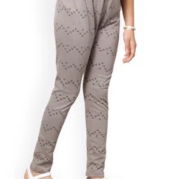 BAESD Girls Pack Of 2 Printed Super Soft Cotton Lycra Ankle Length Leggings image 4