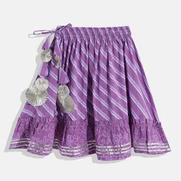 Readiprint Fashions Girls Printed Ready to Wear Lehenga & Blouse With Dupatta image 5