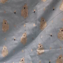 SHADOW & SAINING Ethnic Motifs Embroidered Unstitched Dress Material image 4