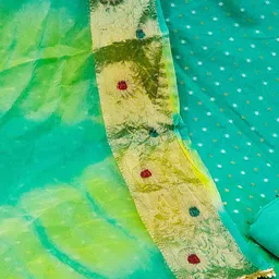 SHADOW & SAINING Ethnic Motifs Printed Unstitched Dress Material image 5