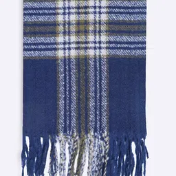 Tossido Unisex Checked Acrylic Mufflers image 5