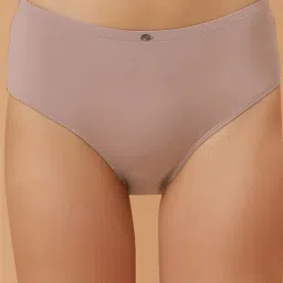 SOIE Women High Rise Full Coverage Brief Beige-picture-37
