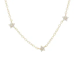 GIVA 925 Silver Golden Star Constellation Necklace image 4