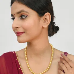 RATNAVALI JEWELS Quartz Minimal Necklace image 4