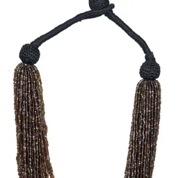 Bamboo Tree Jewels Artificial Beads Layered Necklace image 4