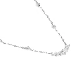 MINUTIAE Brass Silver-Plated Necklace image 4