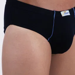 AMUL COMFY Pack Of 4 Pure Cotton Basic Briefs AC-CBRIIE-NVY-S-4PC image 5