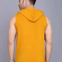 SLOWLORIS Pack of 2 Printed  Gym Innerwear Vests SL28 COMBO (KEEP MUSTARD) (LOUD BLACK) image 3