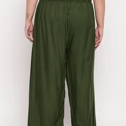 Clora Creation Women Elasticated Flared Palazzo image 5