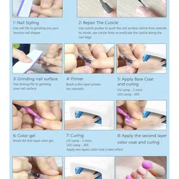 CANNI Semi Permanent Soak Off UV Environmental Color Gel Nail Polish 5 ml - Shade CH18 image 3