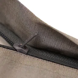 ZEBA World Grey Geometric Square Cushion Cover image 3