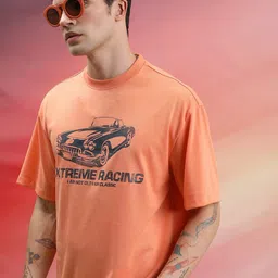 HIGHLANDER Unisex Oversized Graphic Printed Drop-Shoulder Sleeves Casual T-shirt-picture-27