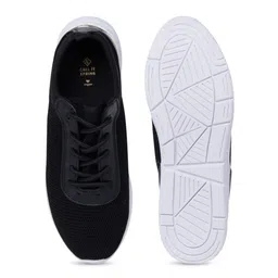 Call It Spring Women Black Woven Design Sneakers image 4