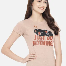 Fabflee Pack Of 3 Printed Cotton T-shirts image 3