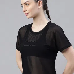 MKH Relaxed Fit Typography Printed Dri-FIT T-shirt image 2