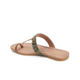 Anouk Embellished One Toe Flats image 3