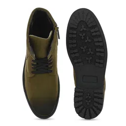 Eego Italy Men Embroidered High-Top Regular Boots image 5