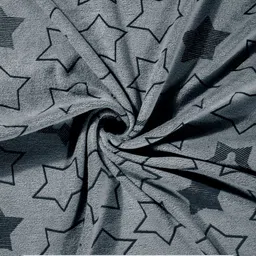 FABINALIV Grey 1 Printed Cotton 400 GSM Bath Towel image 3