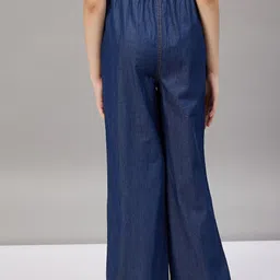 Stylo Bug Girls Flared Pleated Cotton Trousers image 4