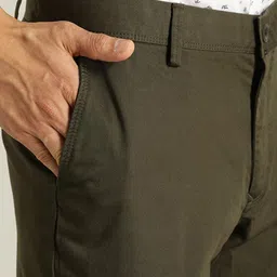 Indian Terrain Men Brooklyn Slim Fit Trousers image 3